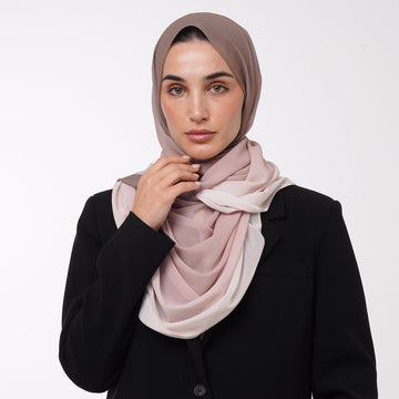 Ombre Crepe Hijab
