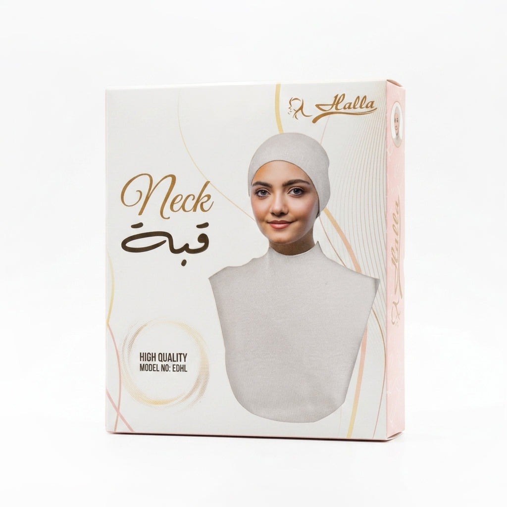 Viscose Neck - Cloud White