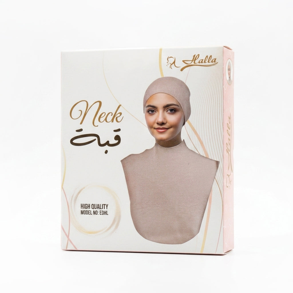 Viscose Neck - Nude Blush