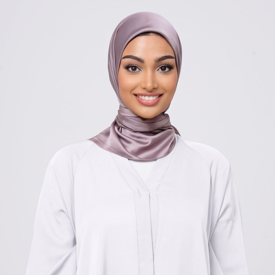 SilkTouch Satin Esarp - Mauve