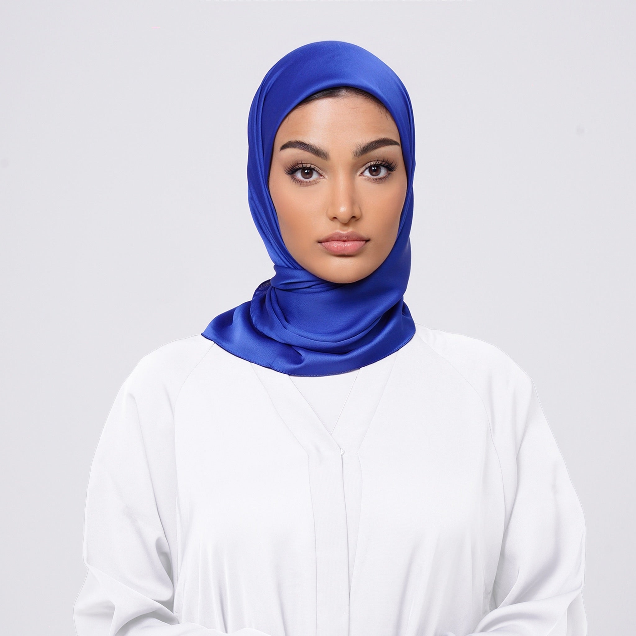SilkTouch Satin Esarp - Royal Blue