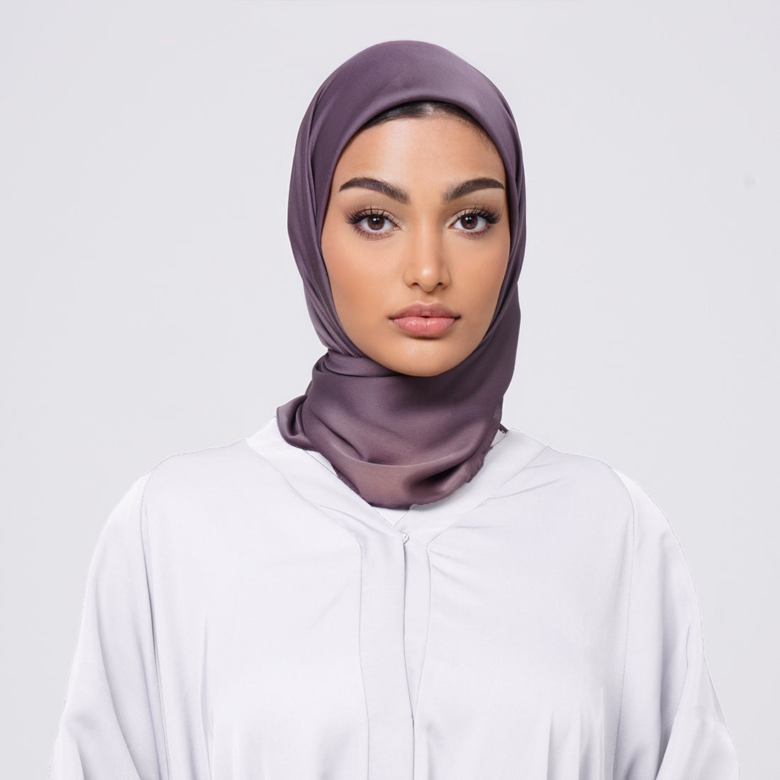 SilkTouch Satin Esarp - Plum