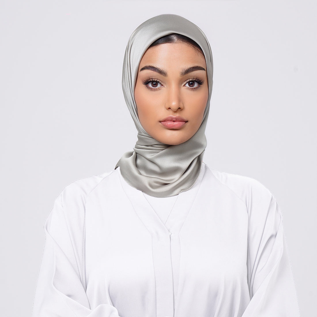 SilkTouch Satin Esarp - Sage Green