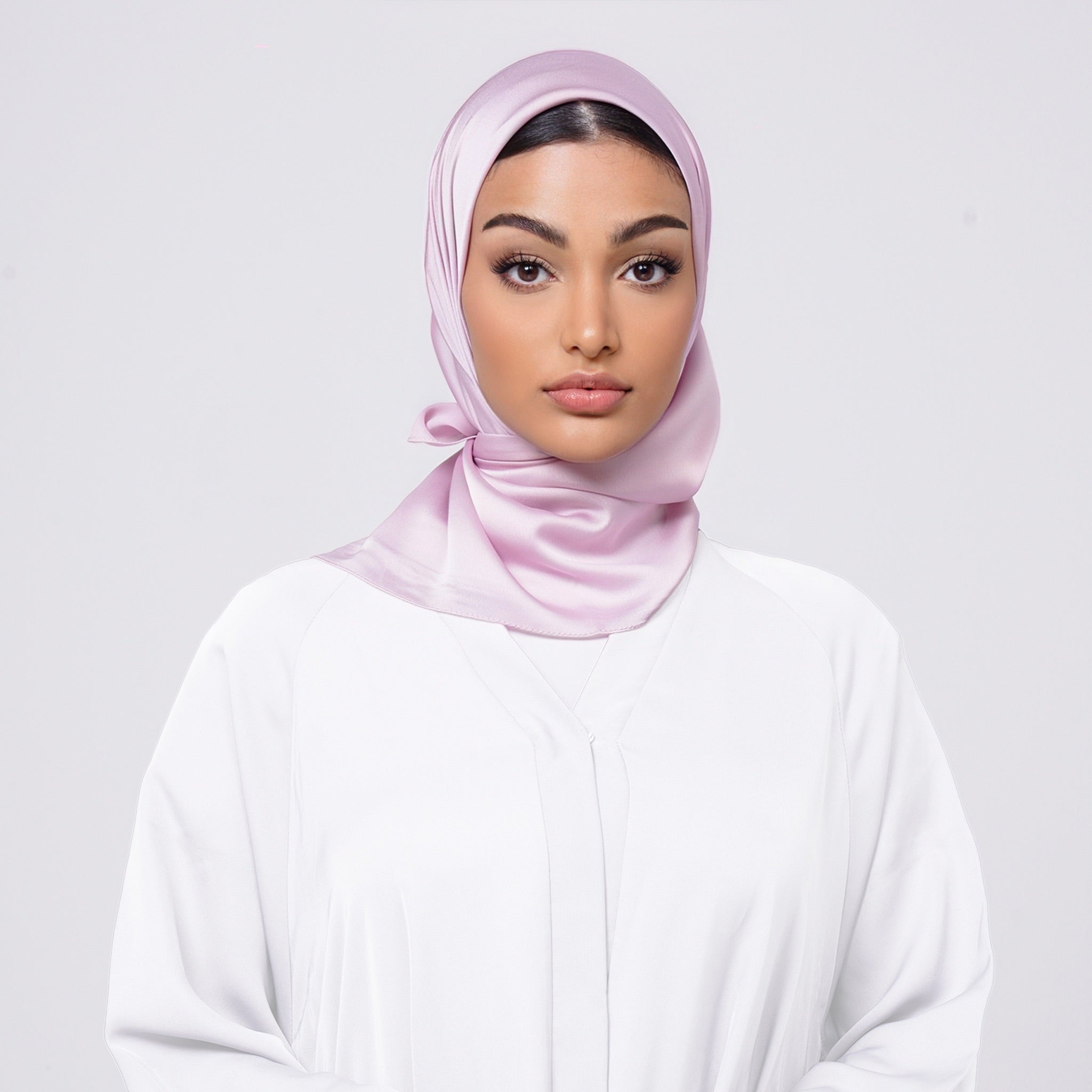 SilkTouch Satin Esarp -Blush Pink