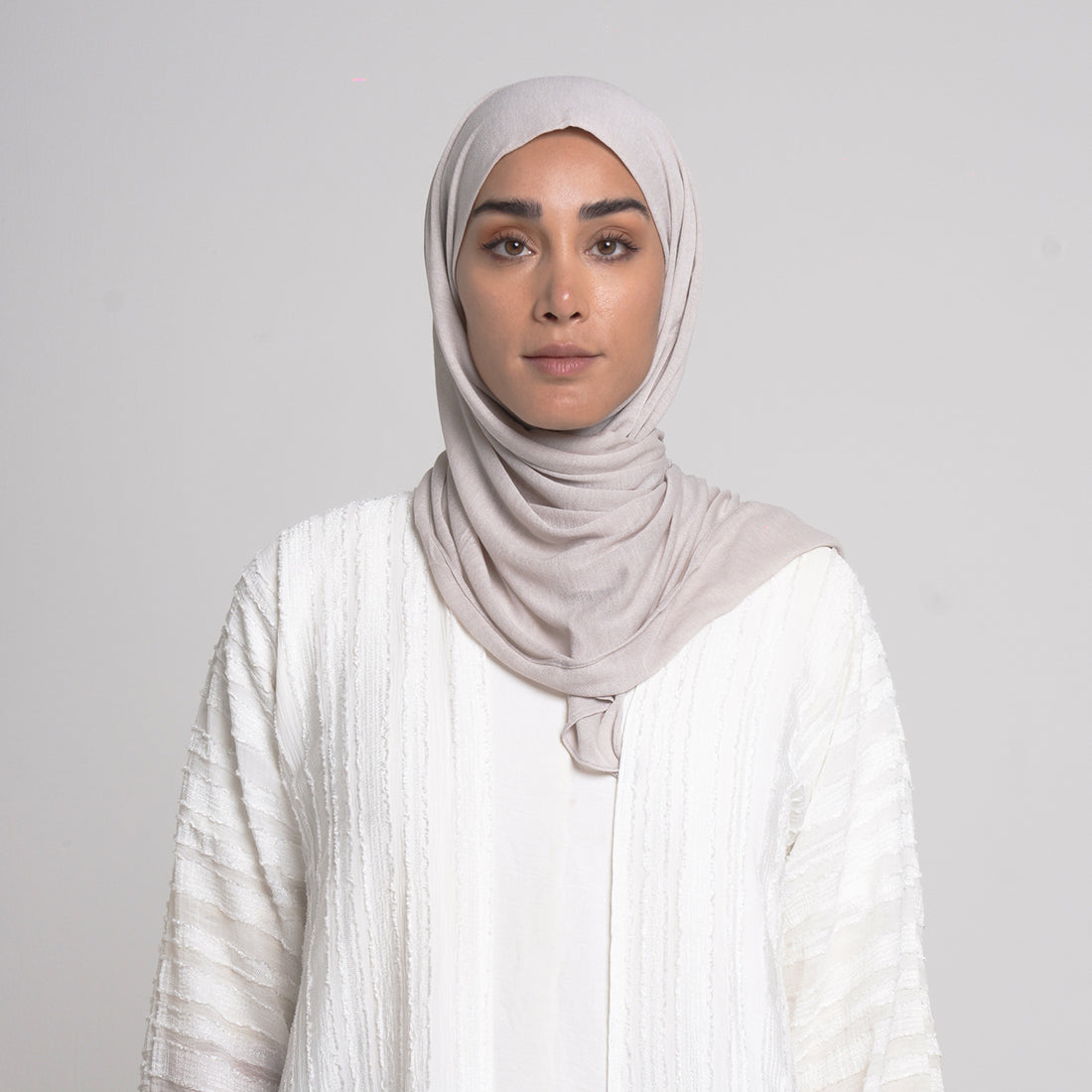 Turkish folded Hijab - Beige