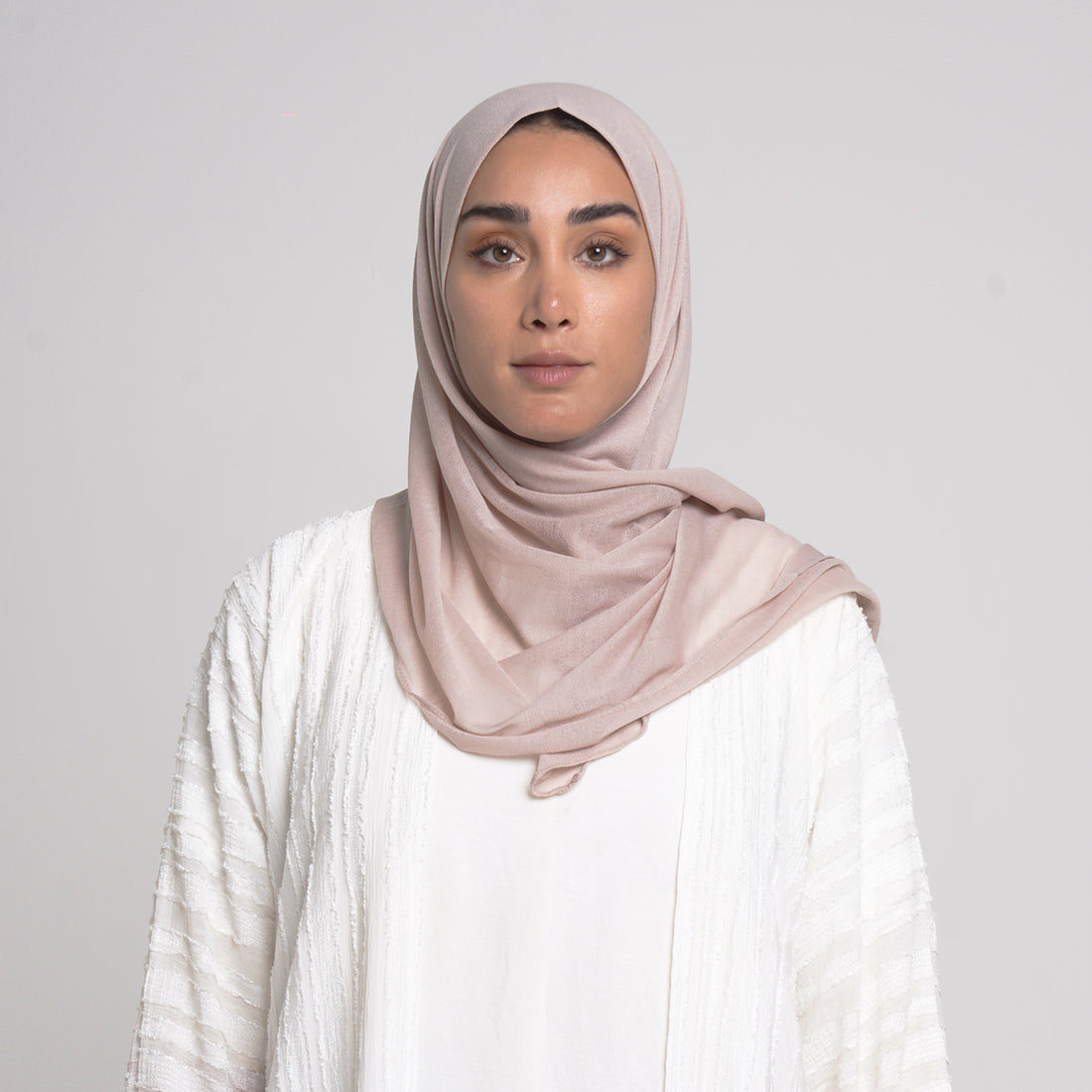 Turkish folded Hijab - Soft Pink