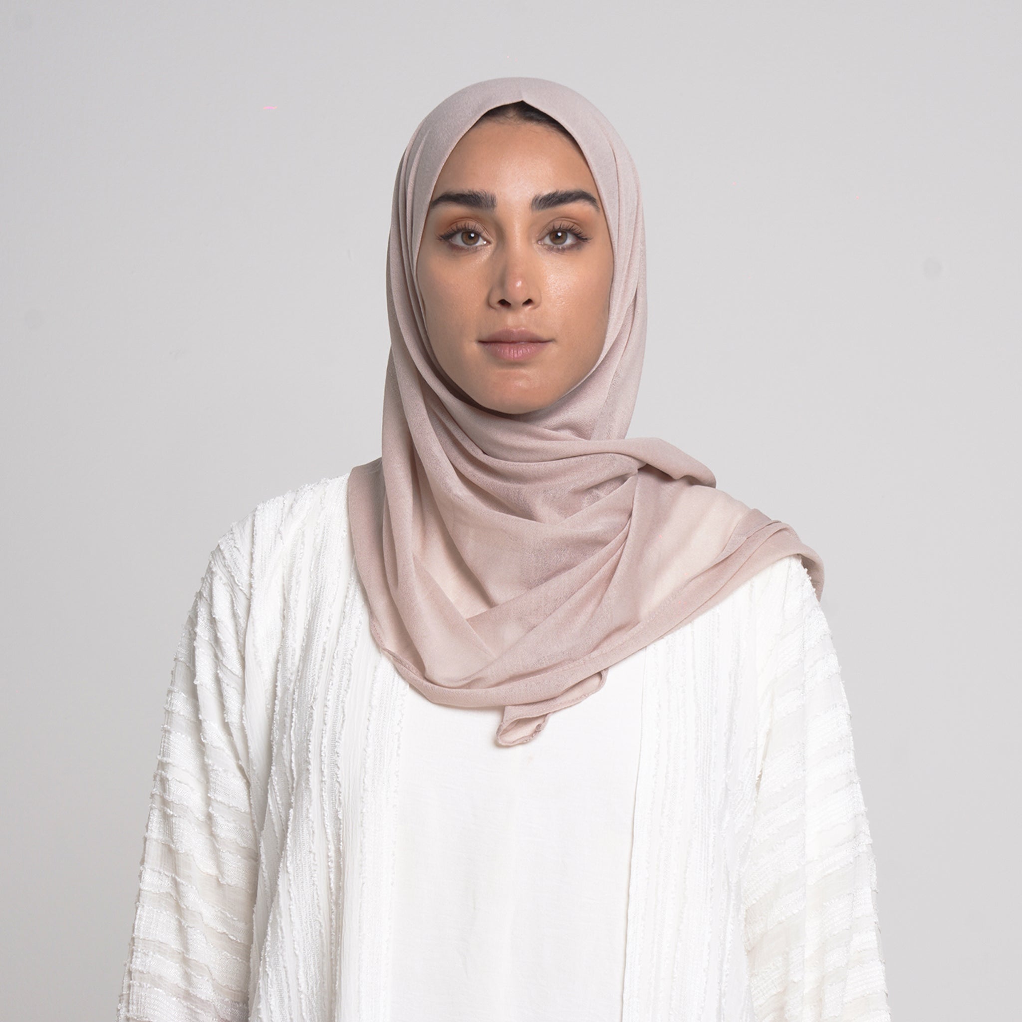 Turkish folded Hijab - Soft Pink