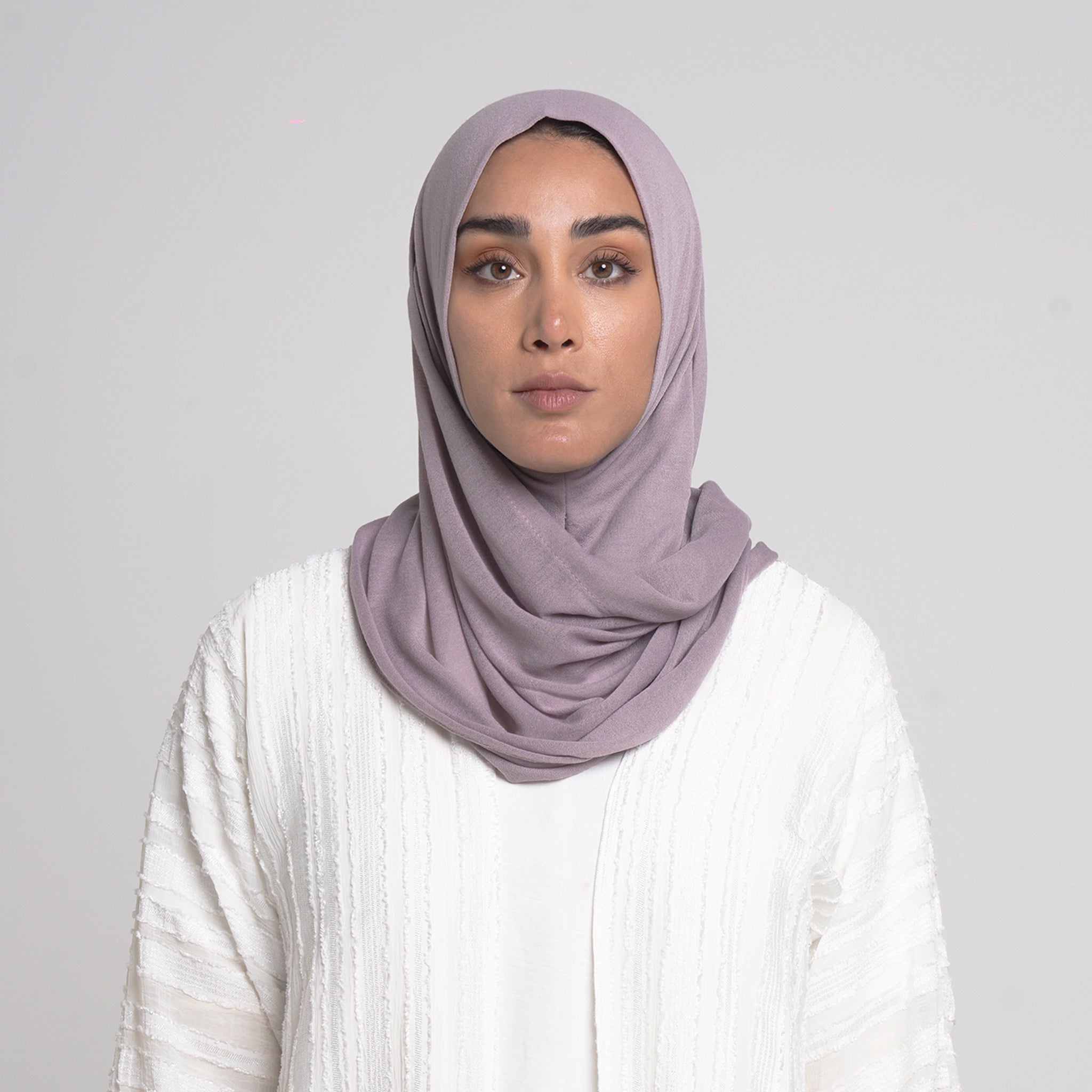 Turkish folded Hijab - Dusty Mauve