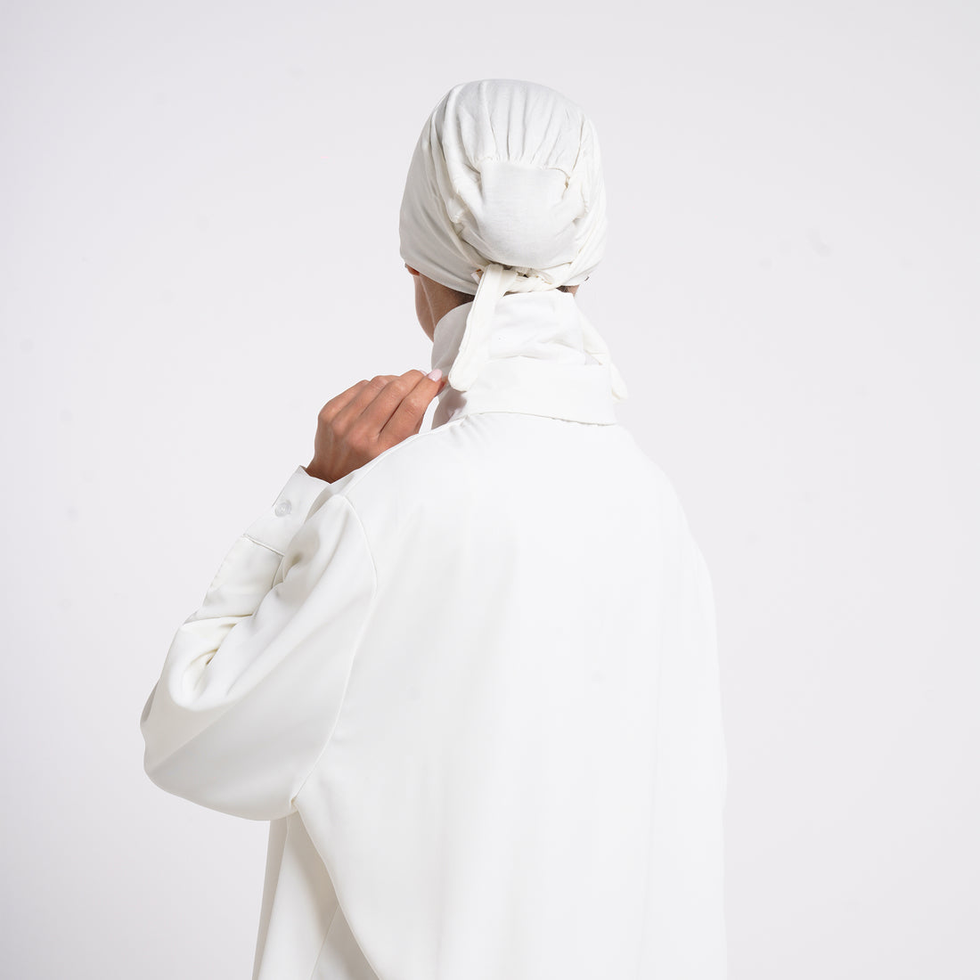Plain Jersey Hijab or Everyday Comfort Jersey Hijab - Soft Pearl White