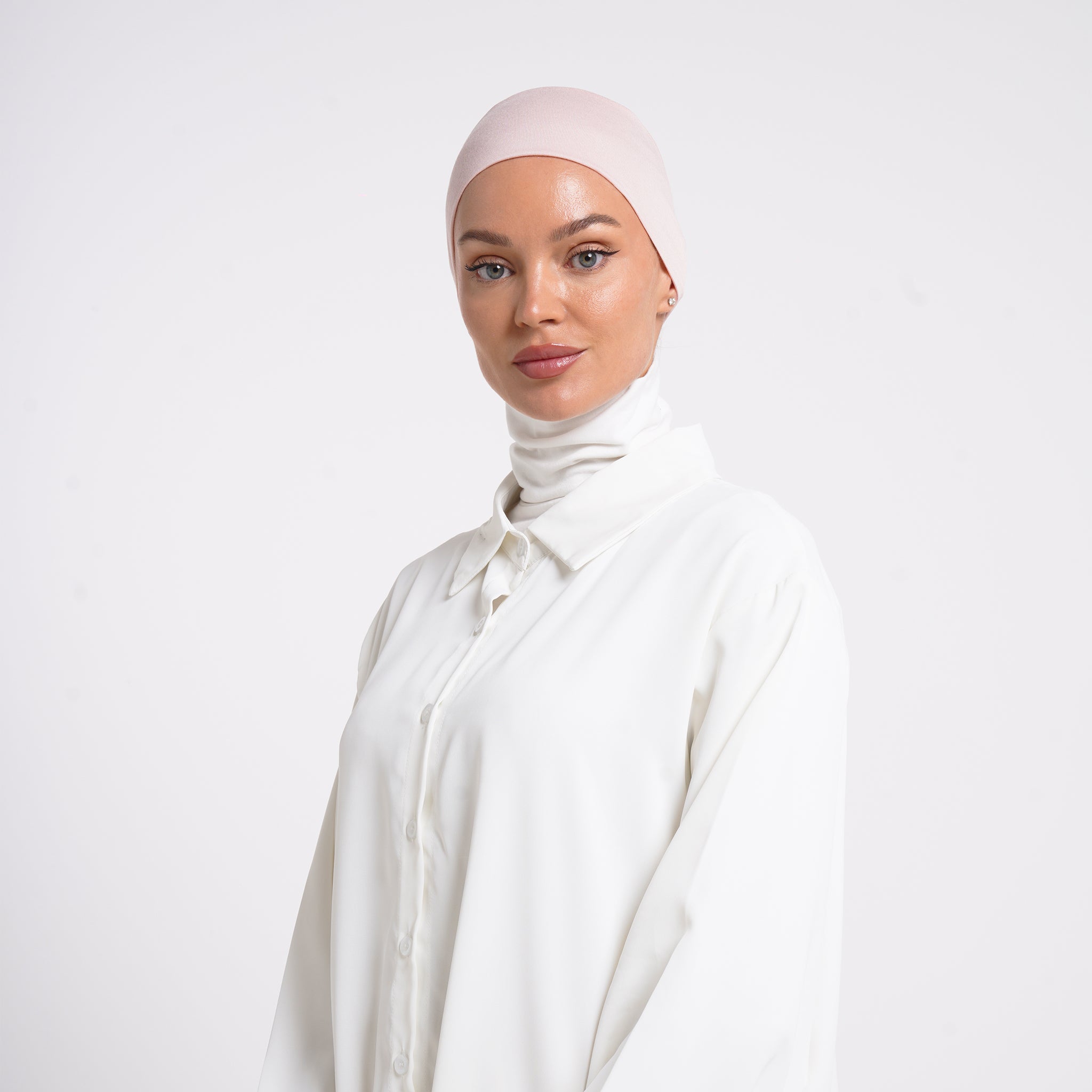 Plain Jersey Hijab or Everyday Comfort Jersey Hijab - Blush Nude Pink