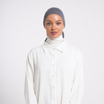 Plain Jersey Hijab or Everyday Comfort Jersey Hijab - Slate Grey