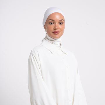 Plain Jersey Hijab or Everyday Comfort Jersey Hijab - Soft White