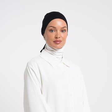Plain Jersey Hijab or Everyday Comfort Jersey Hijab - Classic Jet Black