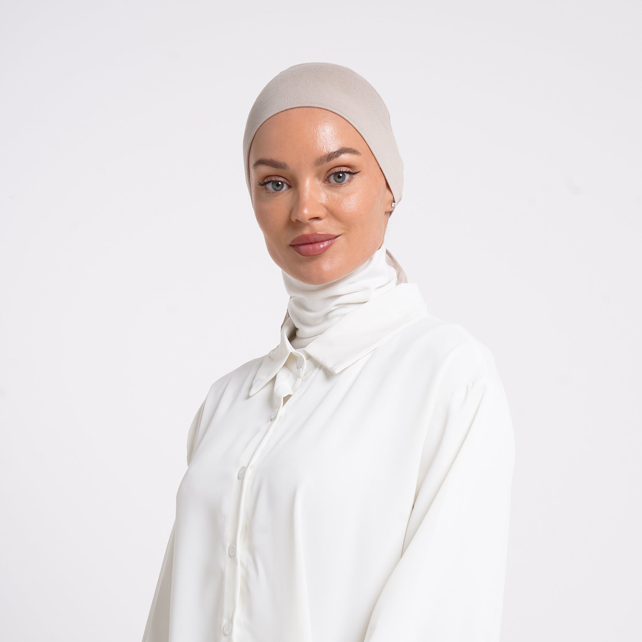 Plain Jersey Hijab or Everyday Comfort Jersey Hijab - Warm Sand Beige