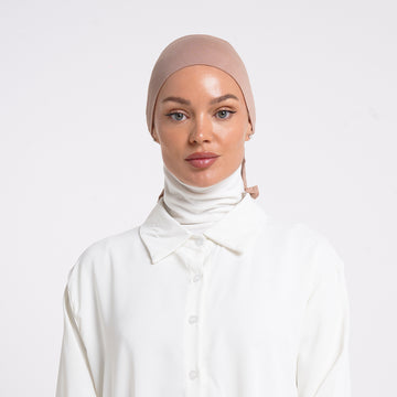 Plain Jersey Hijab or Everyday Comfort Jersey Hijab - Dusty Nude Rose