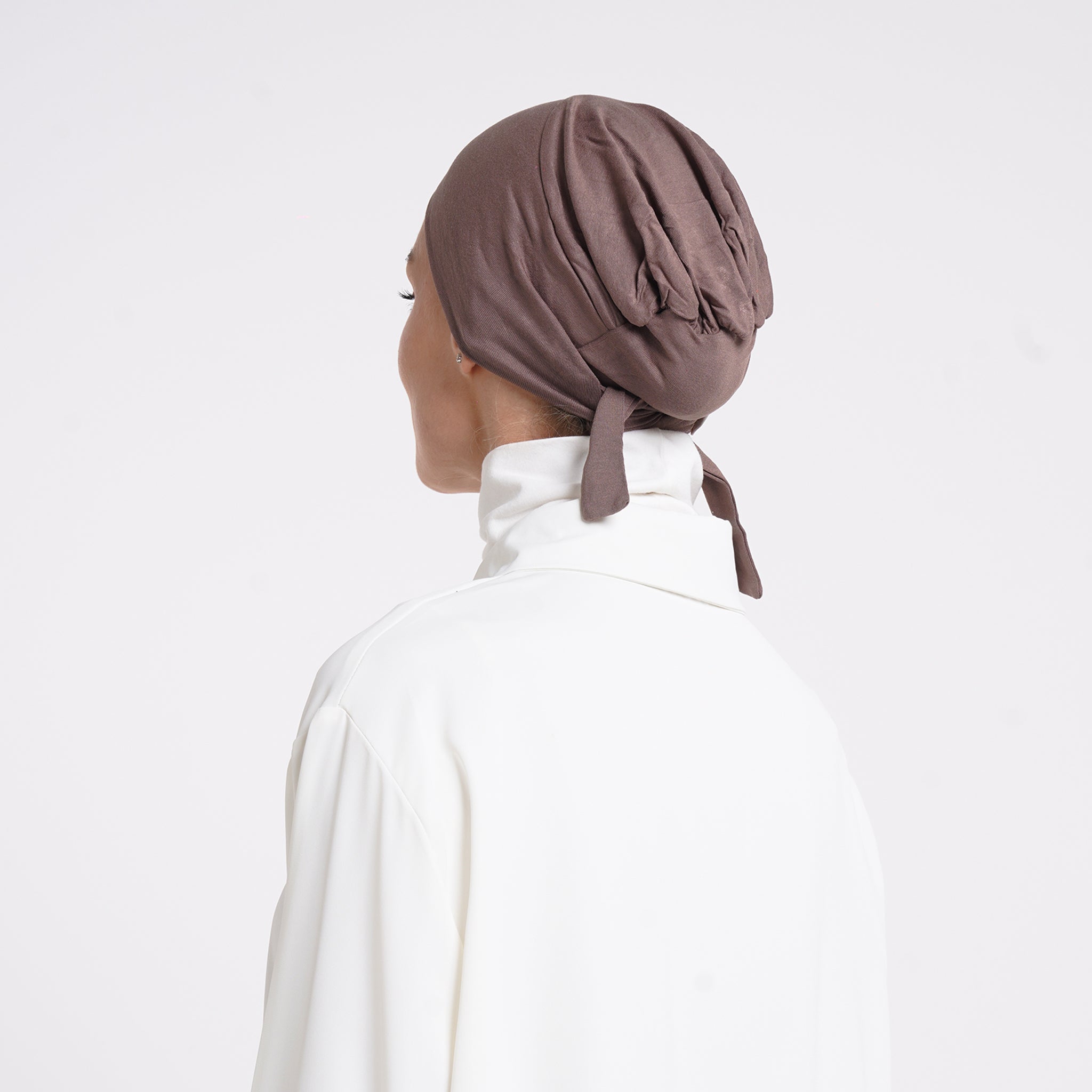 Plain Jersey Hijab or Everyday Comfort Jersey Hijab - Cocoa Taupe