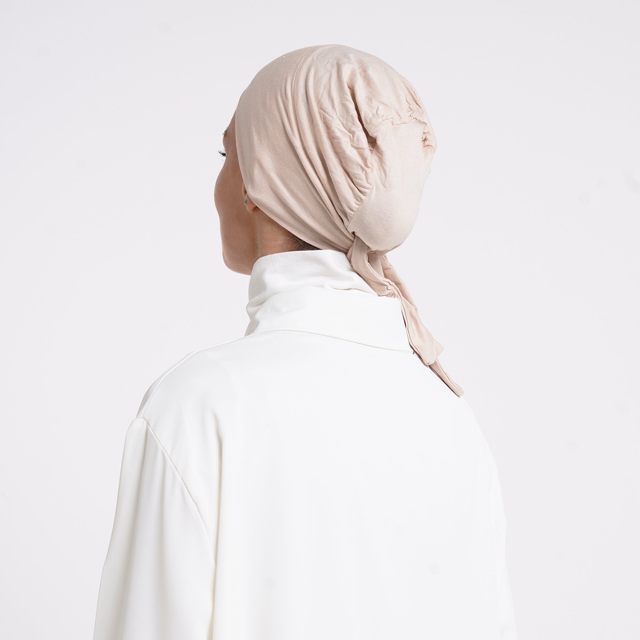 Tiffany Tie-Back Bonnet - Soft Sand