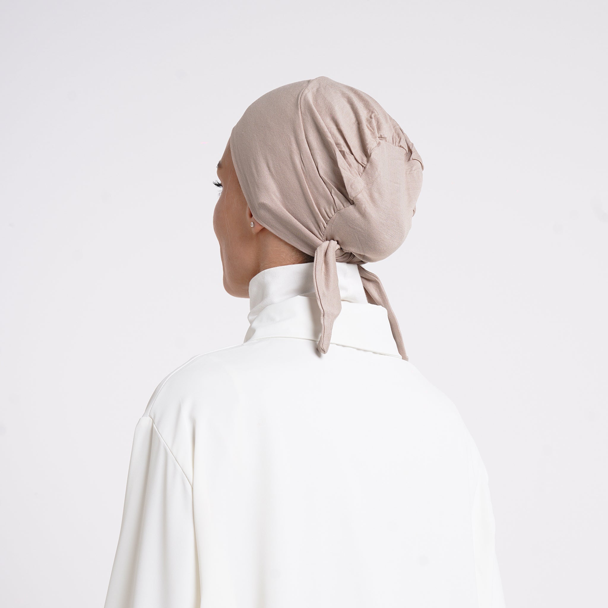 Plain Jersey Hijab or Everyday Comfort Jersey Hijab - Warm Greige