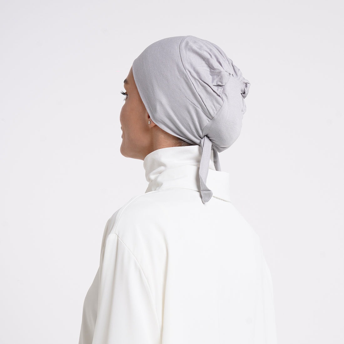 Plain Jersey Hijab or Everyday Comfort Jersey Hijab - Soft Dove Grey