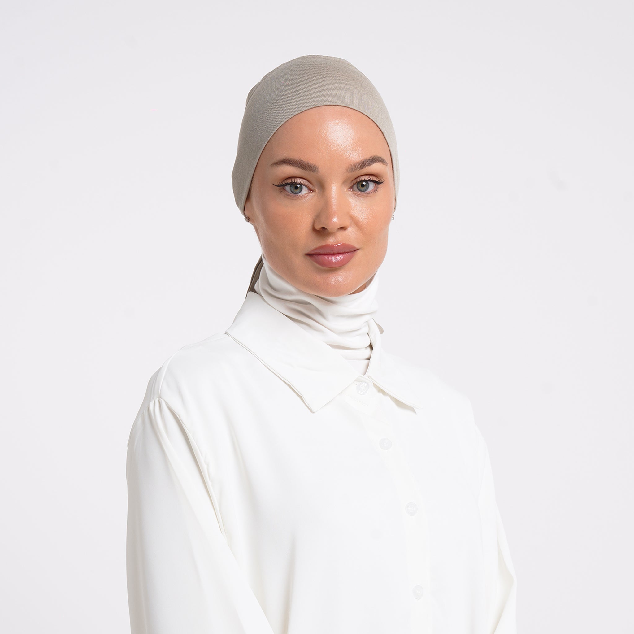 Plain Jersey Hijab or Everyday Comfort Jersey Hijab - Warm Taupe Sand