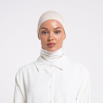 Plain Jersey Hijab or Everyday Comfort Jersey Hijab - Soft Almond Beige