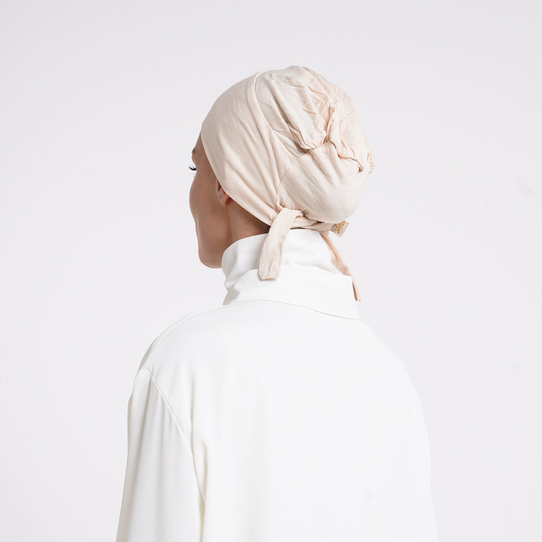 Plain Jersey Hijab or Everyday Comfort Jersey Hijab - Soft Almond Beige