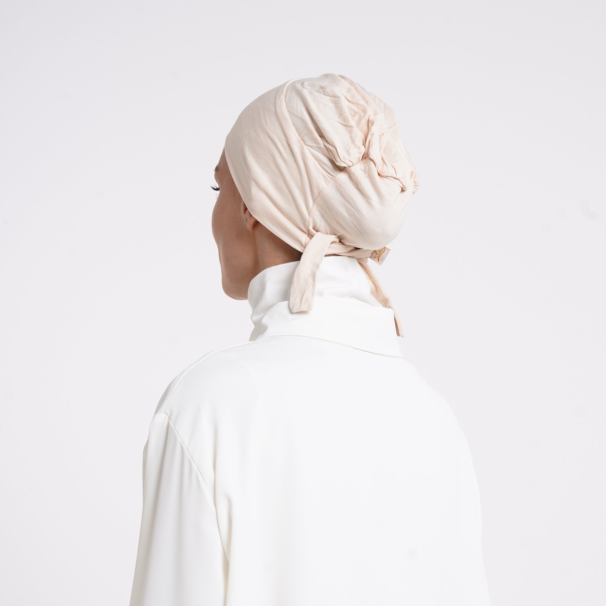 Plain Jersey Hijab or Everyday Comfort Jersey Hijab - Soft Almond Beige