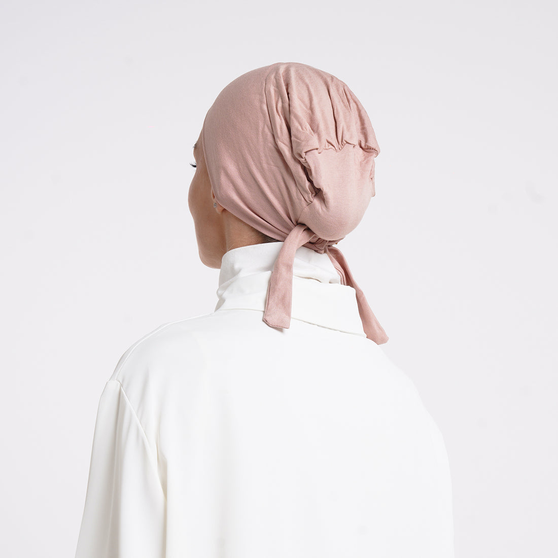 Plain Jersey Hijab or Everyday Comfort Jersey Hijab - Dusty Rose Nude