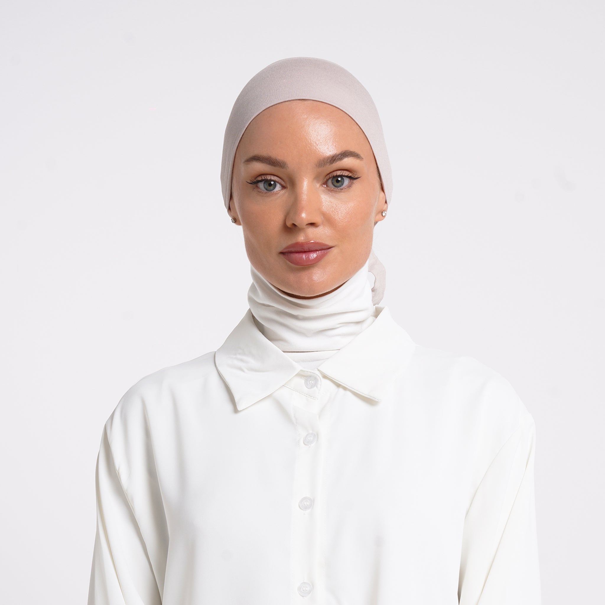 Plain Jersey Hijab or Everyday Comfort Jersey Hijab - Warm Light Taupe