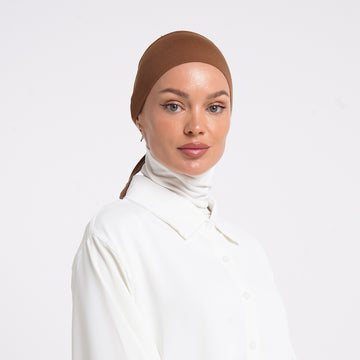 Plain Jersey Hijab or Everyday Comfort Jersey Hijab - Chestnut Brown