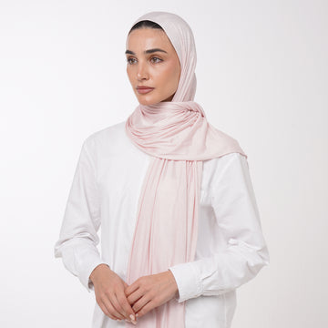 Plain Jersey Hijab or Everyday Comfort Jersey Hijab - Baby Pink