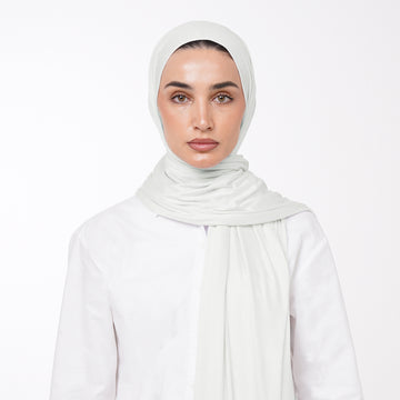 Plain Jersey Hijab or Everyday Comfort Jersey Hijab - Mint Ice