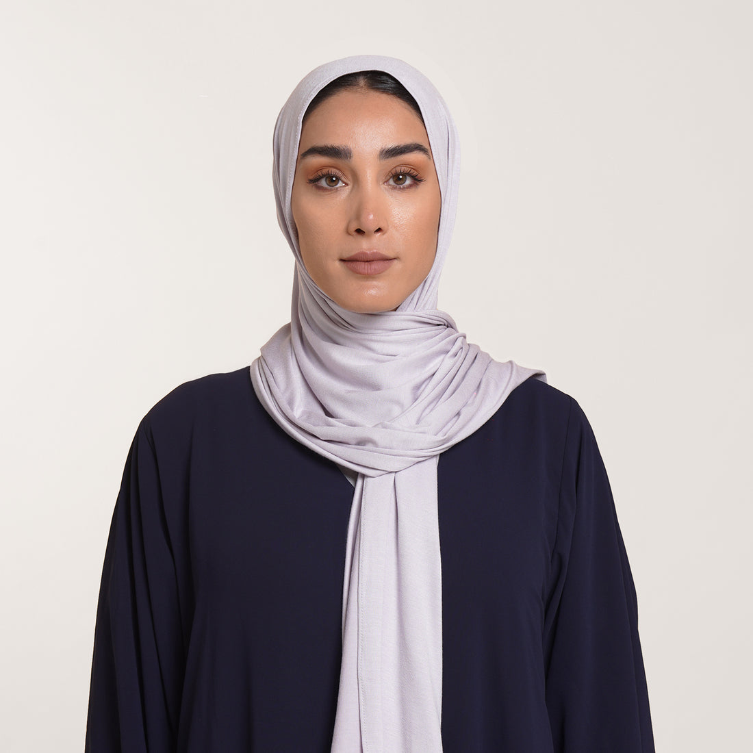 Premium Jersey Hijab - Light Grey