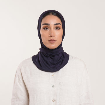Easy wear Hijab (Tabaki) - Navy Blue