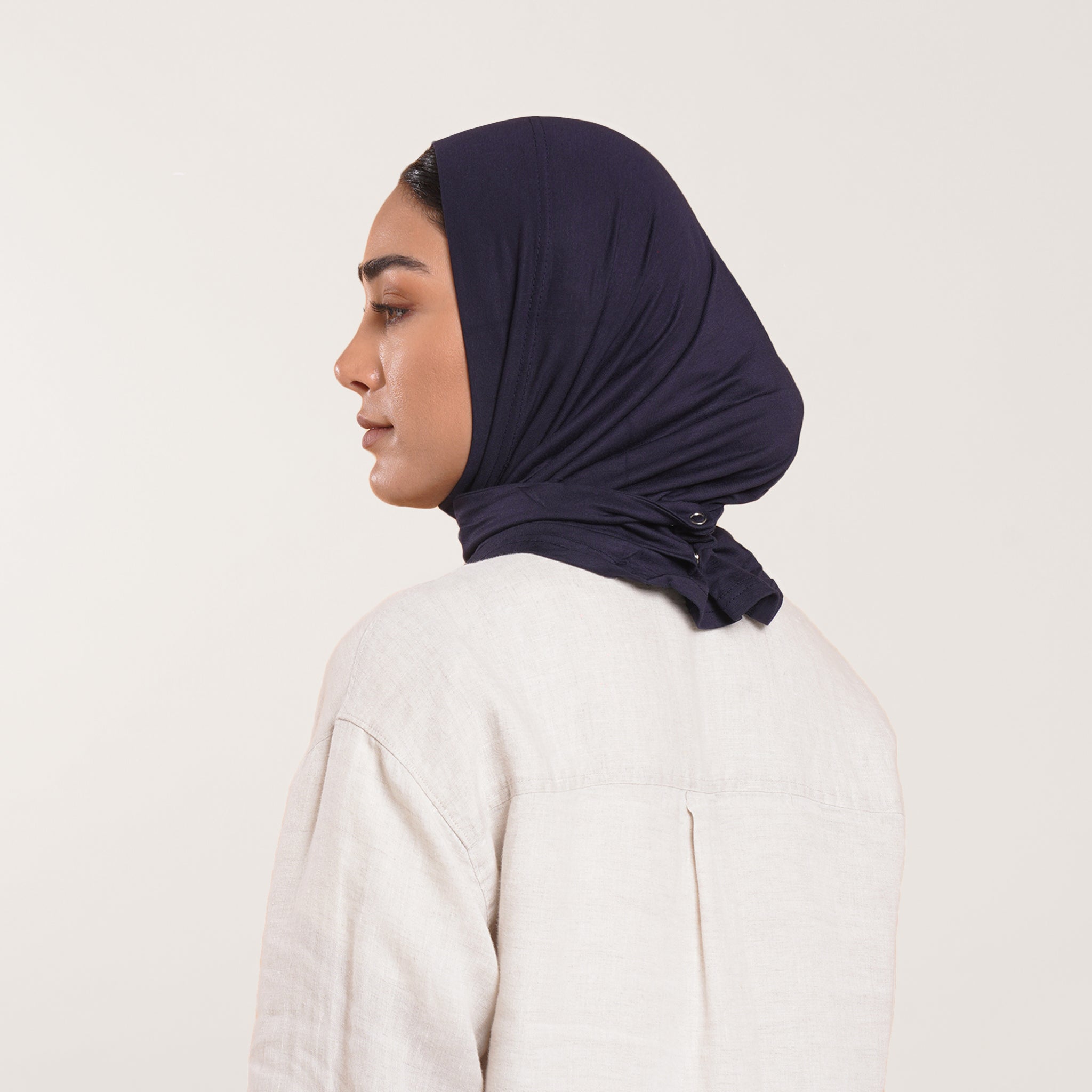 Easy wear Hijab (Tabaki) - Navy Blue