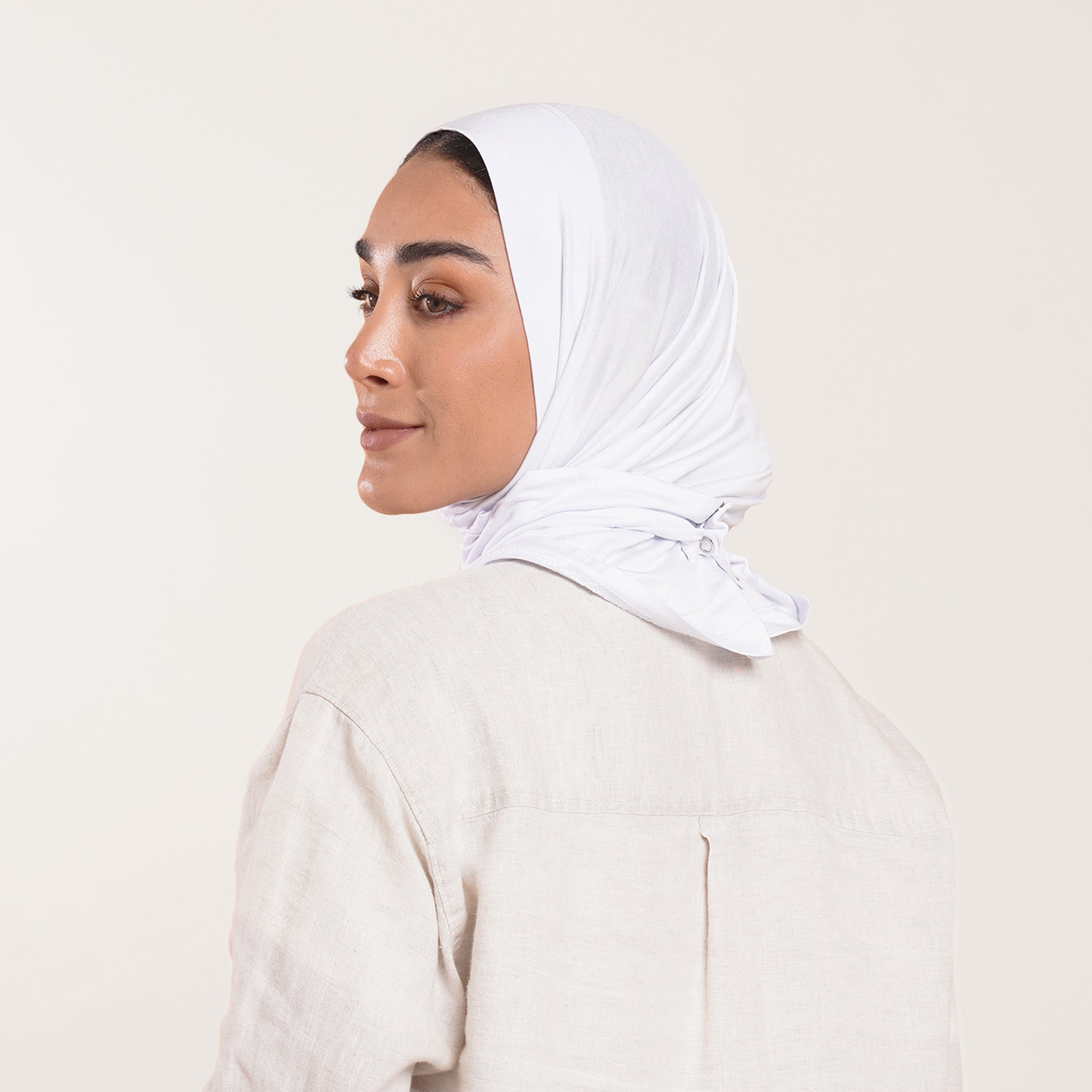 Easy wear Hijab (Tabaki) -Off White