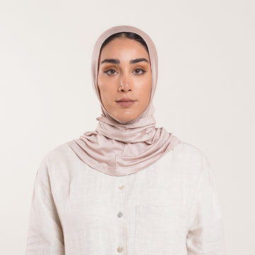 Easy wear Hijab (Tabaki) - Soft Peach
