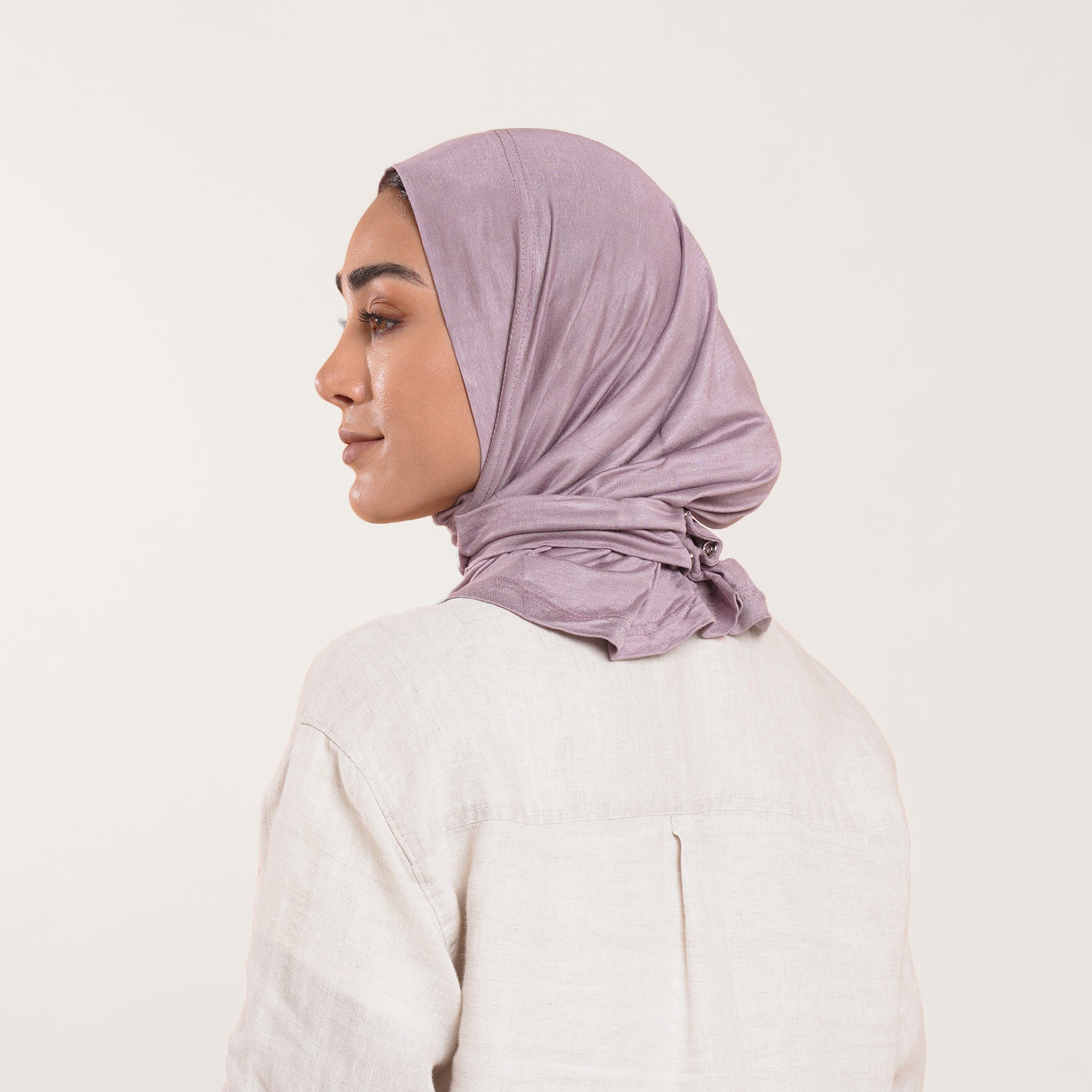 Easy wear Hijab (Tabaki) - Muted Mauve