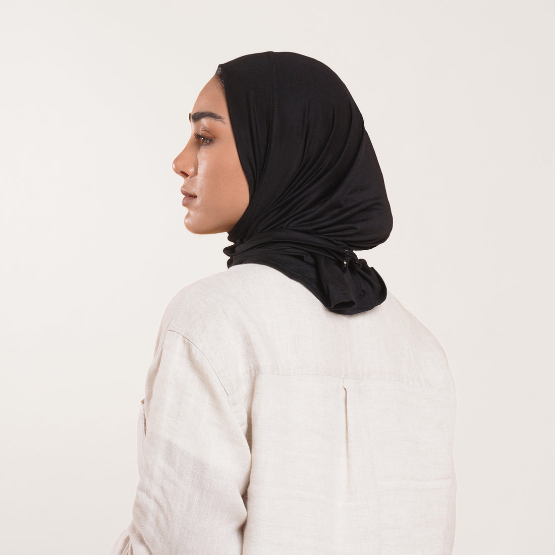 Easy wear Hijab (Tabaki) - Black