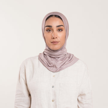 Easy wear Hijab (Tabaki) - Dusty Taupe