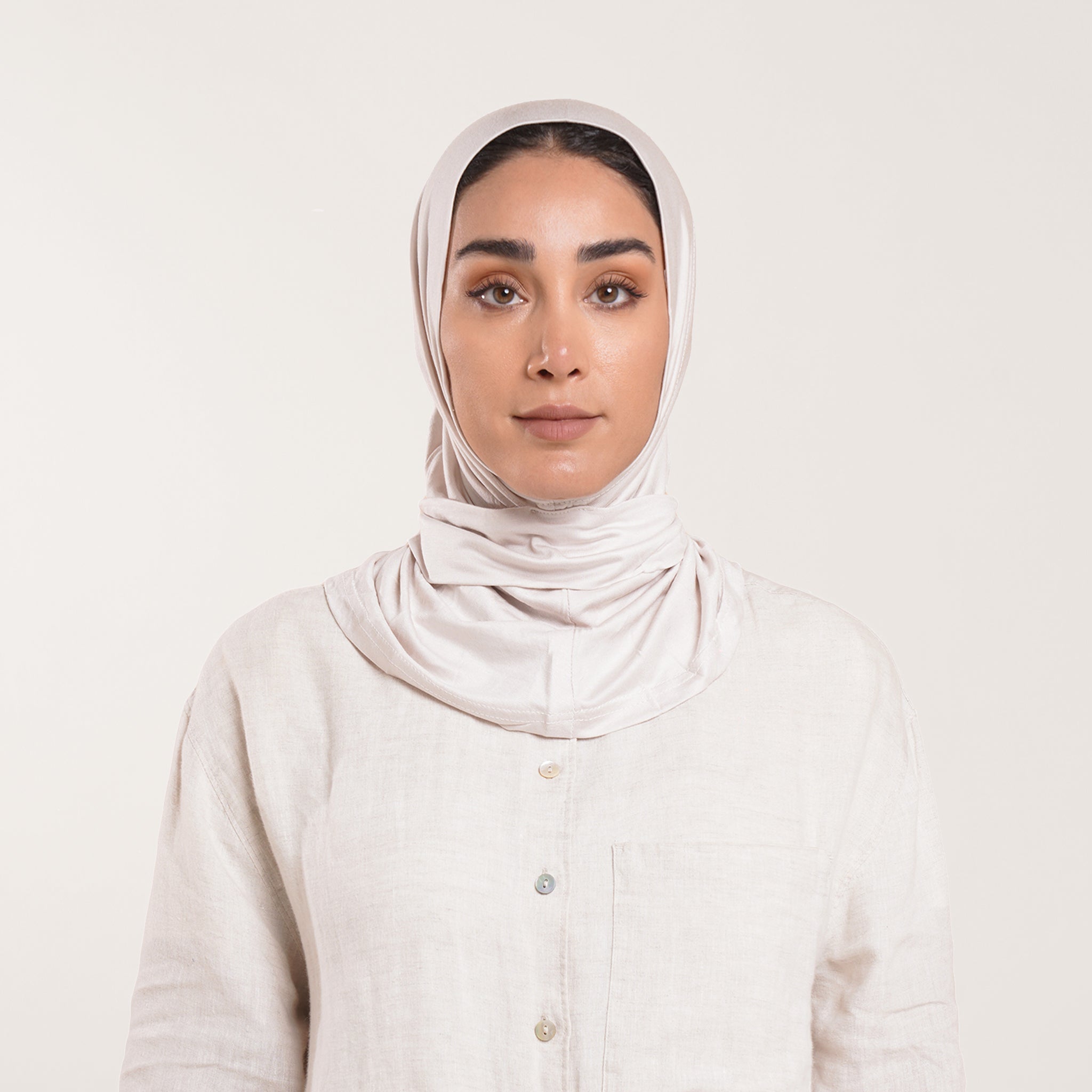 Easy wear Hijab (Tabaki) - Ivory