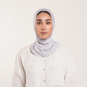 Easy wear Hijab (Tabaki) - Soft Grey