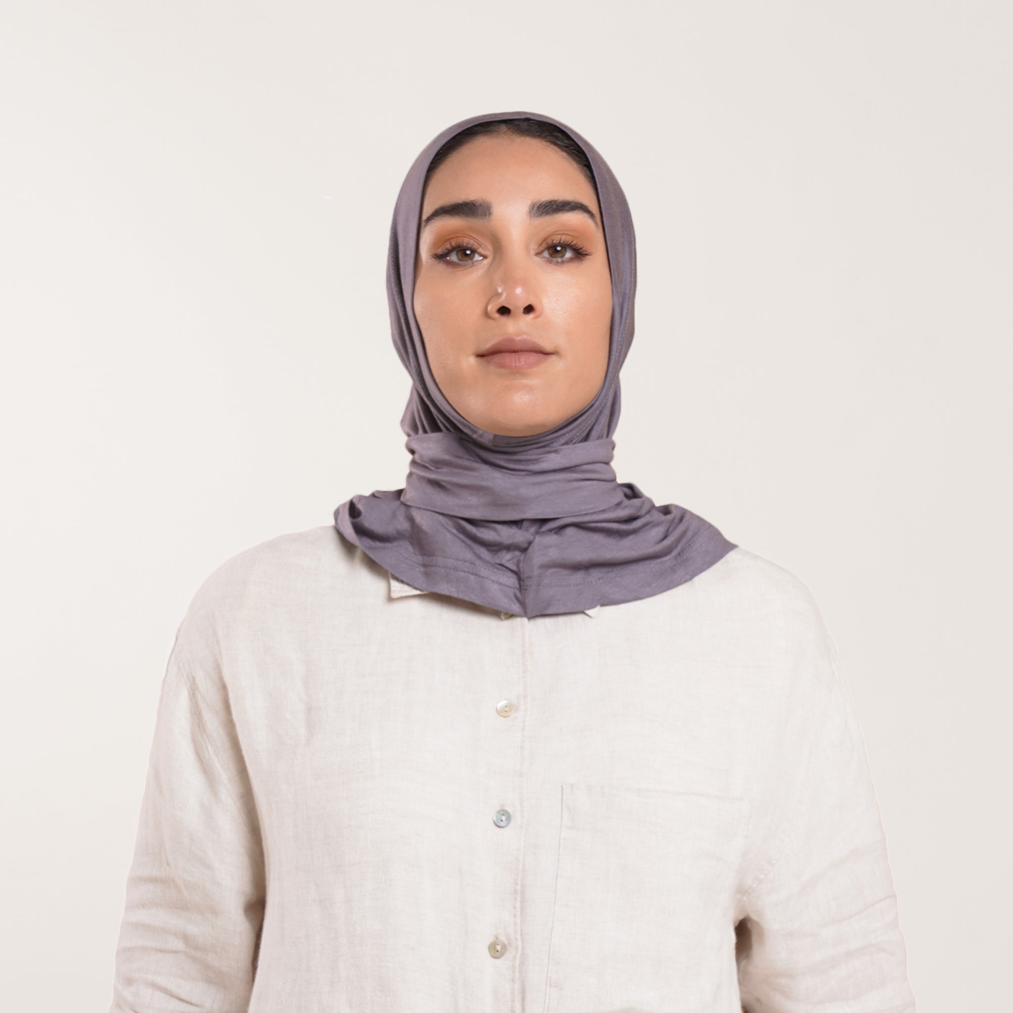 Easy wear Hijab (Tabaki) - Dusty Mauve