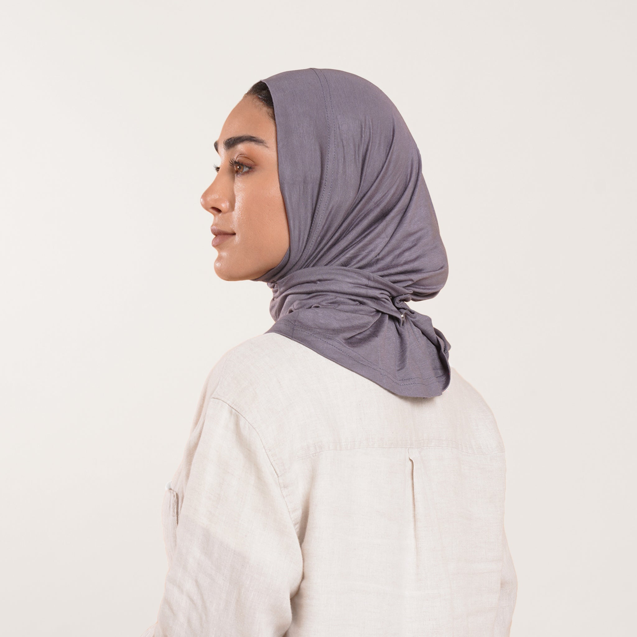 Easy wear Hijab (Tabaki) - Dusty Mauve