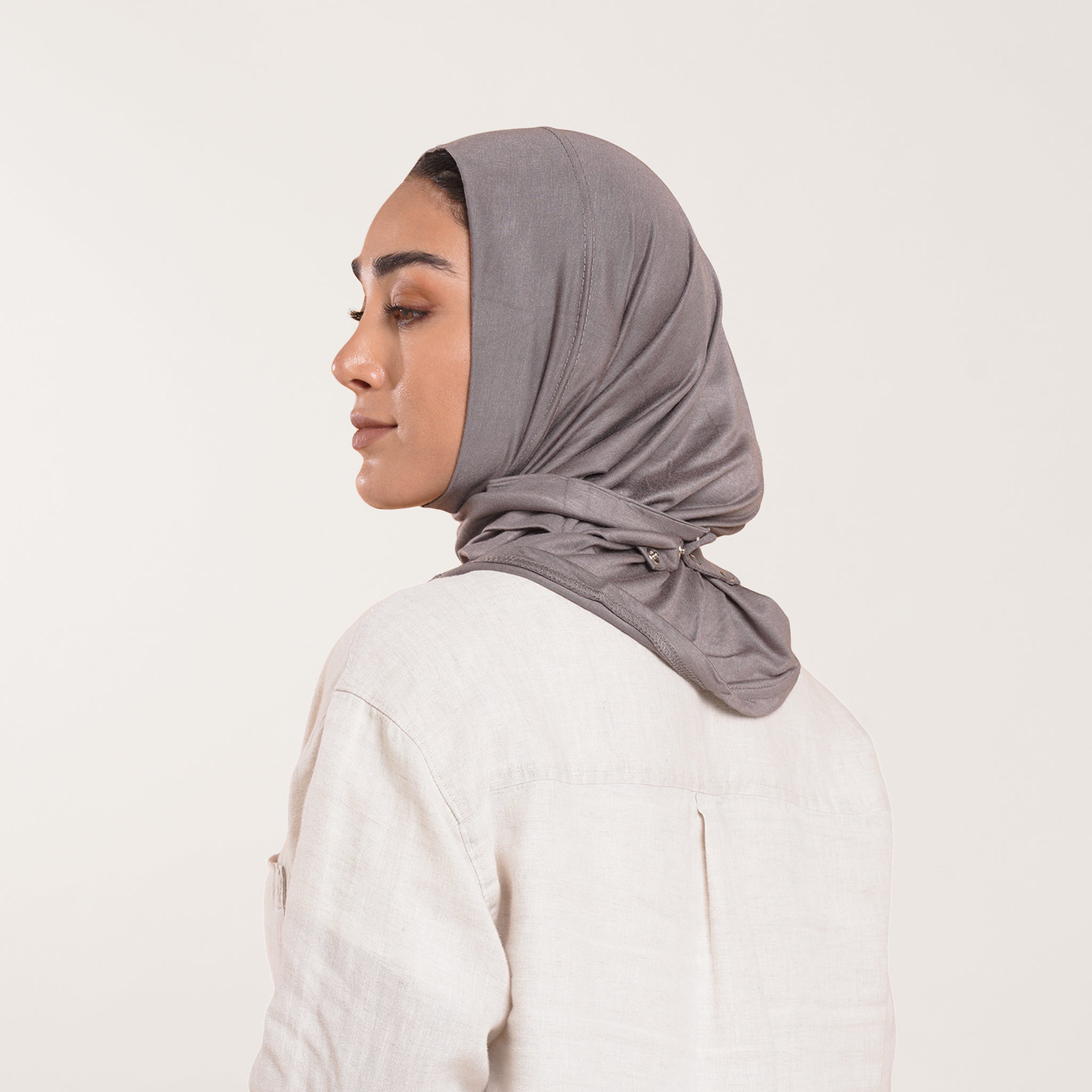 Easy wear Hijab (Tabaki) - Warm Taupe