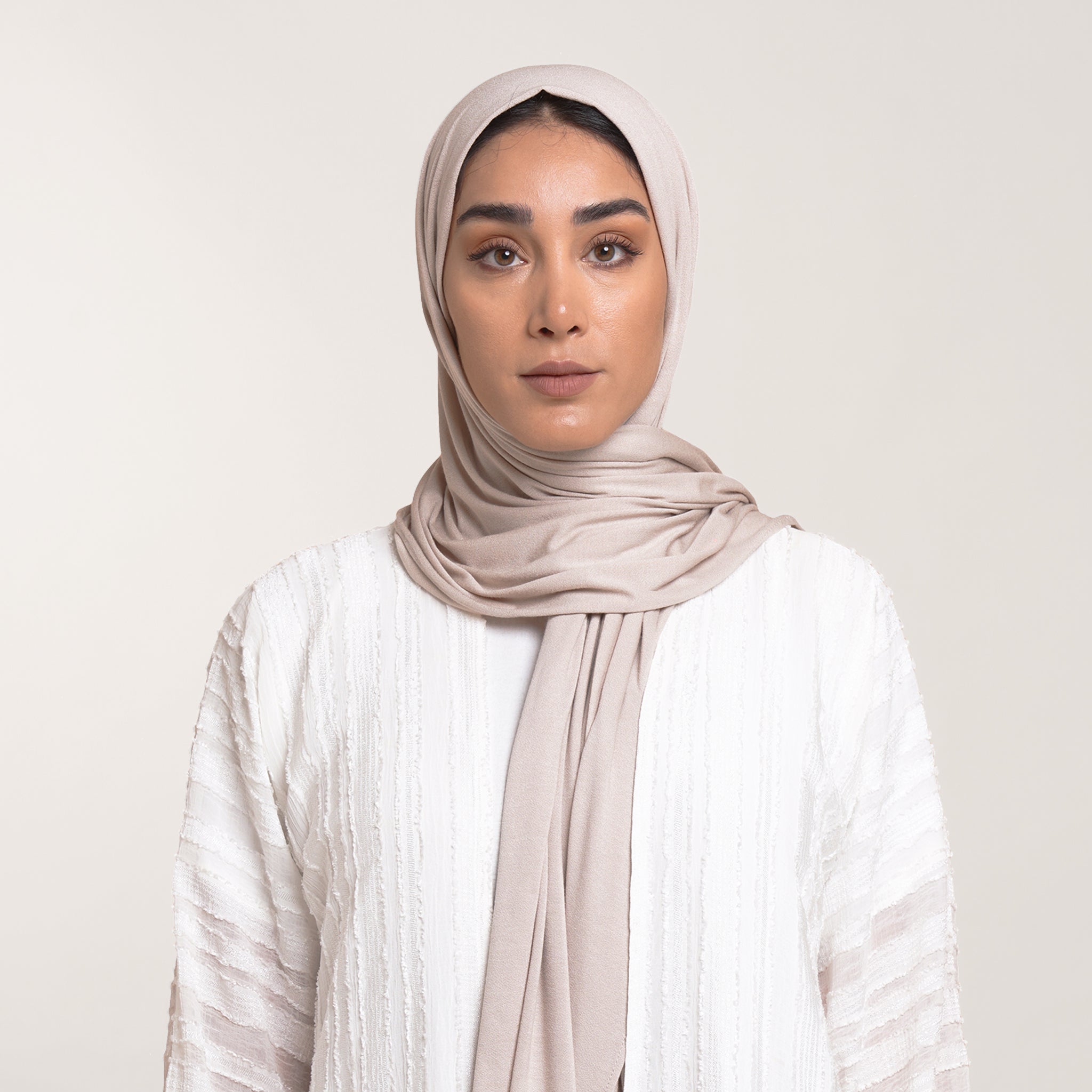 CC Malmal Jersey Hijab - Blush Linen