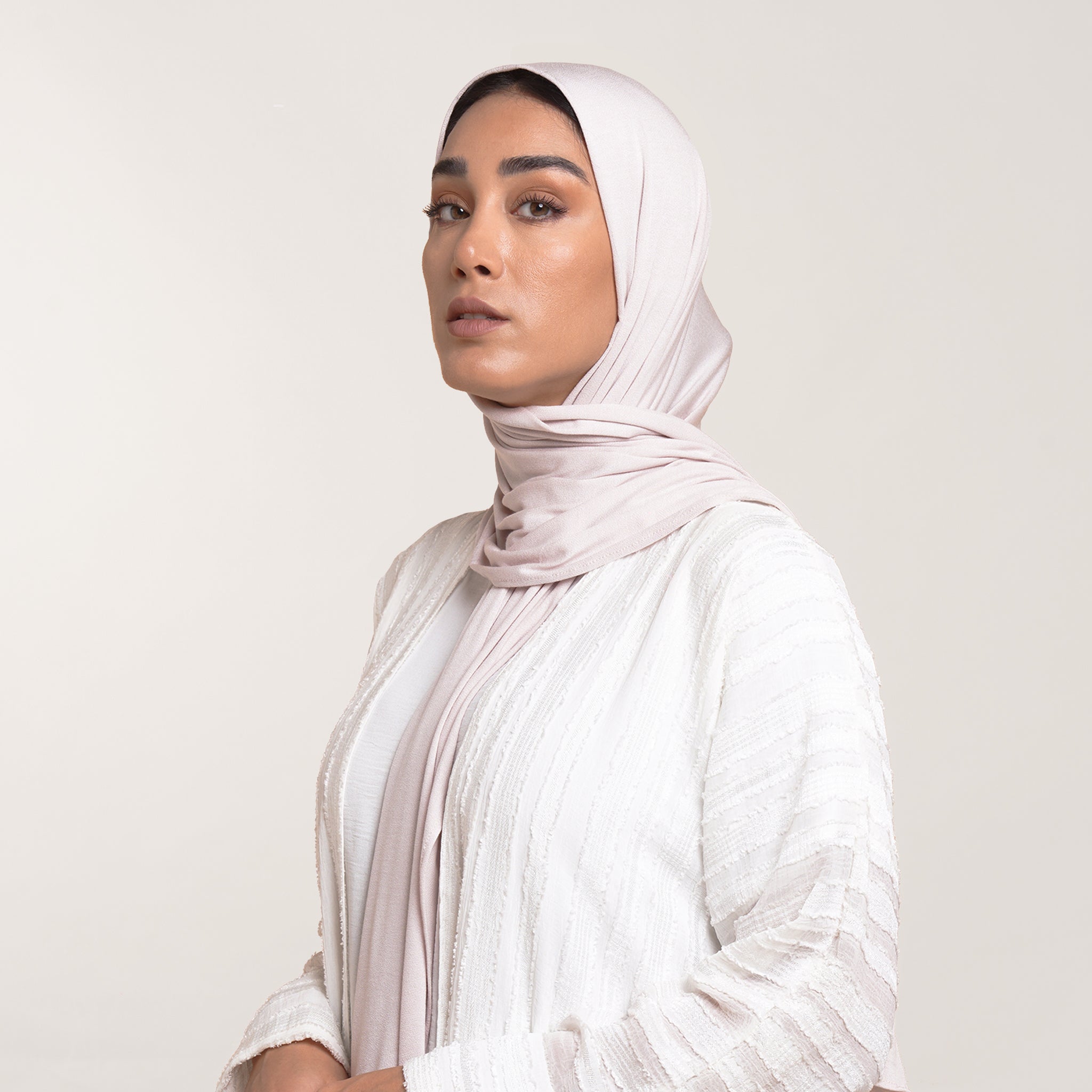 CC Malmal Jersey Hijab -Powder Blush