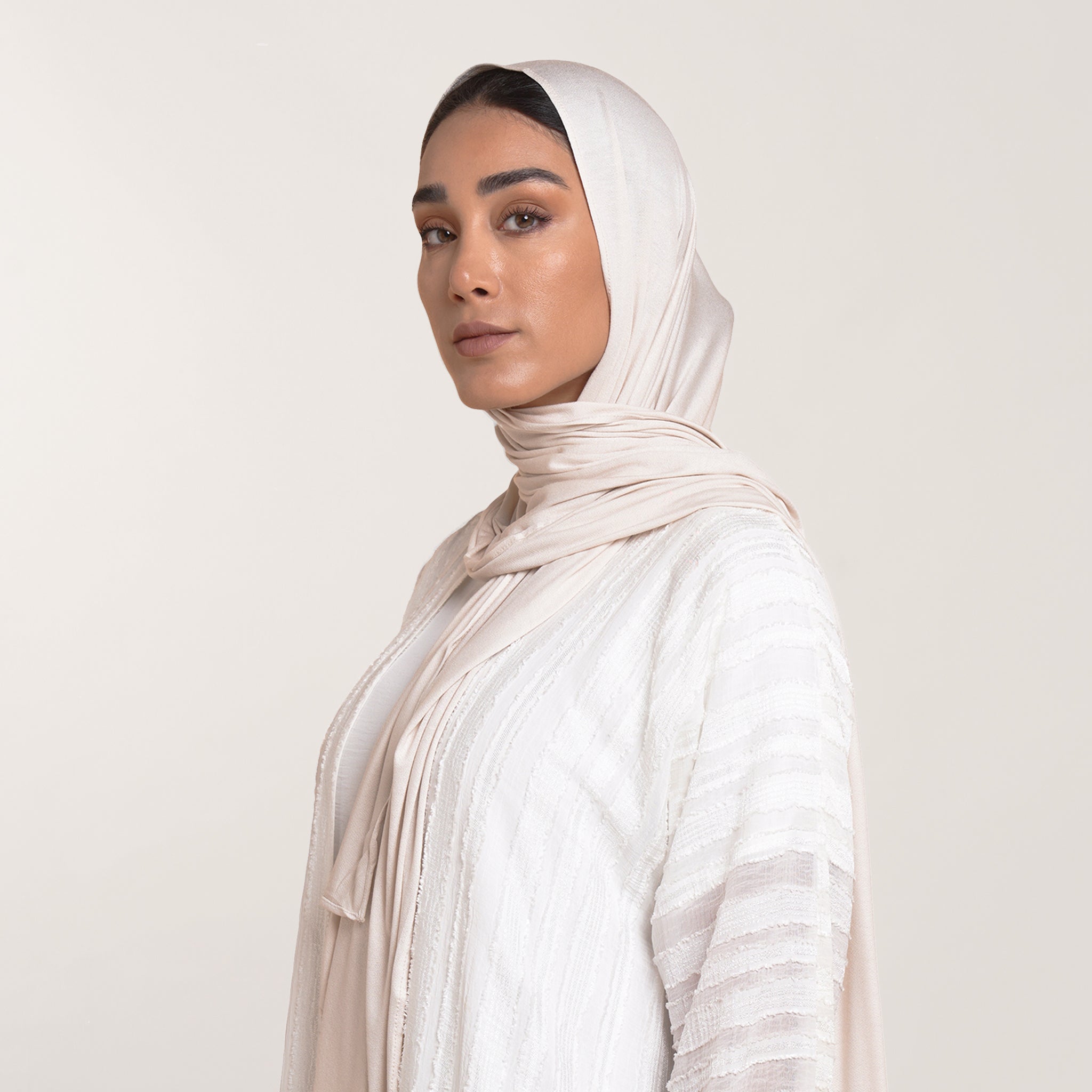 CC Malmal Baby Hijab - Blush Ivory