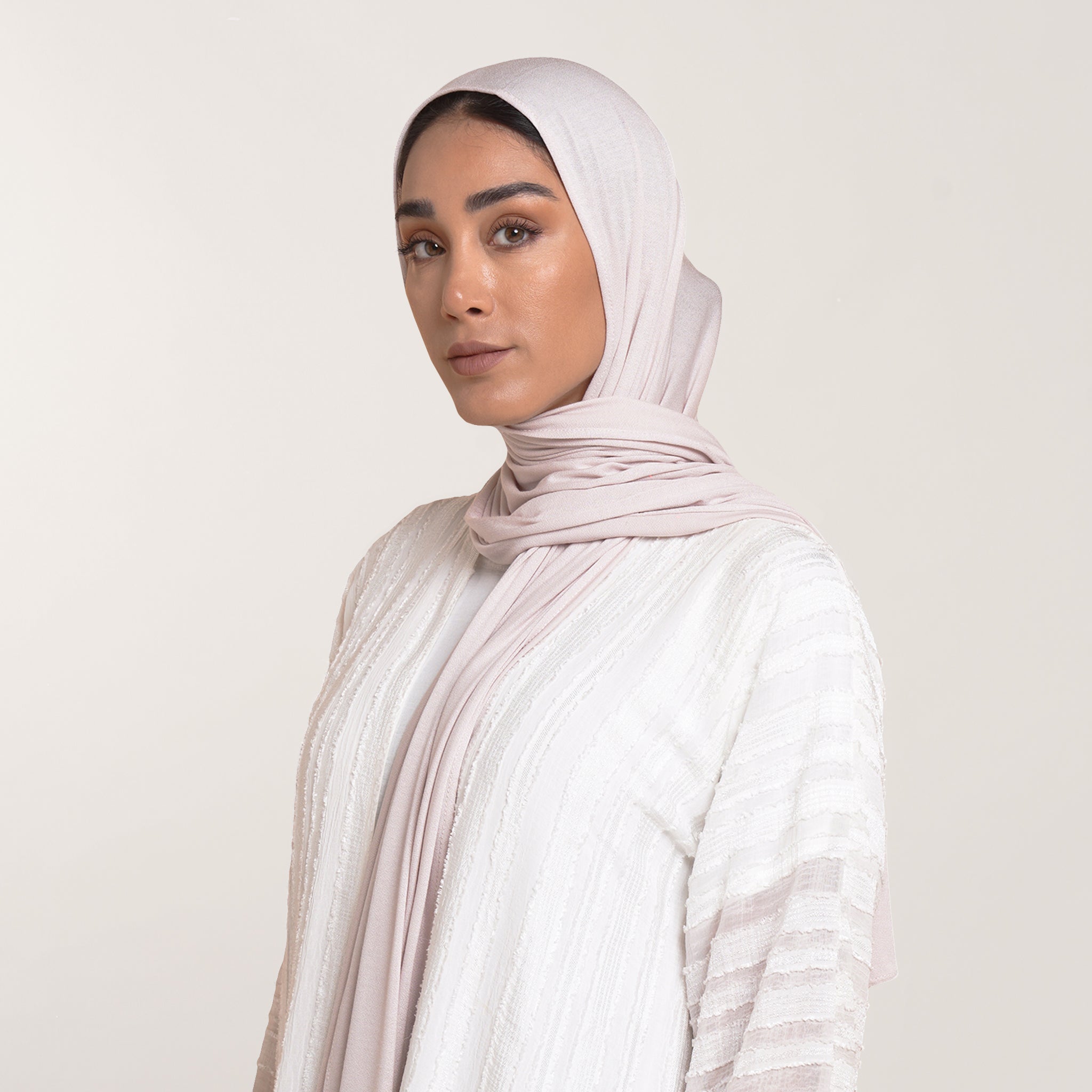 CC Malmal Jersey Hijab -Rose Mist