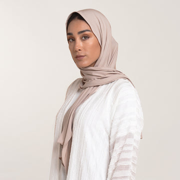 CC Malmal Jersey Hijab - Beige